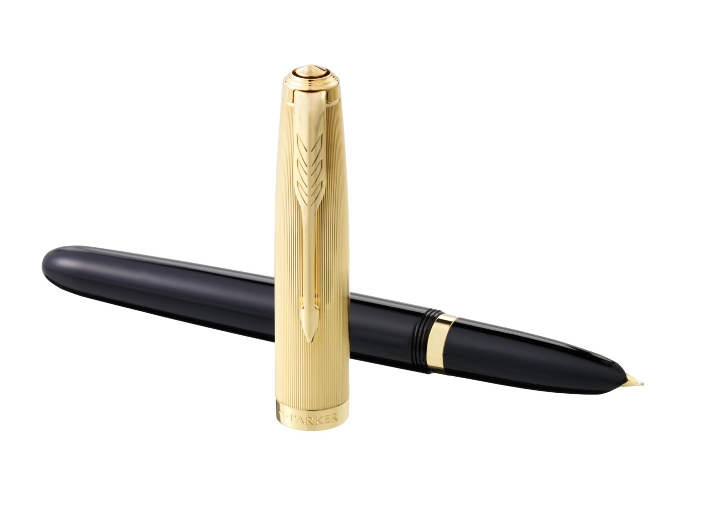 Pióro wieczne Parker 51 Deluxe Black GT 18K